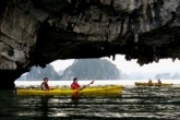 Halong Bay kayaking 